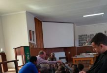 Rector Teaches Preschool Children