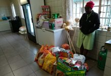 Food donation from Ntshongweni