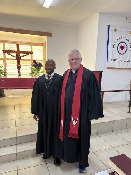 Pless preaching at Matins