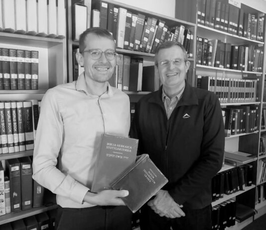 Donation of Greek and Hebrew Bibles