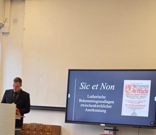 Dogmatics Lecturer Completes PhD