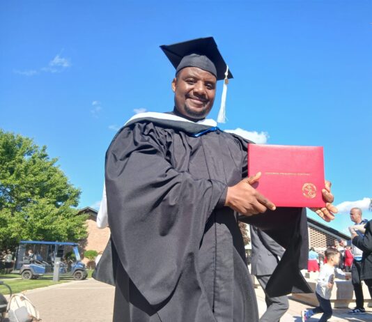 Former LTS student graduates at CTSFW